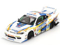 Nissan S15 Silvia LB-Super Silhouette Formula Drift White Yellow 1:64