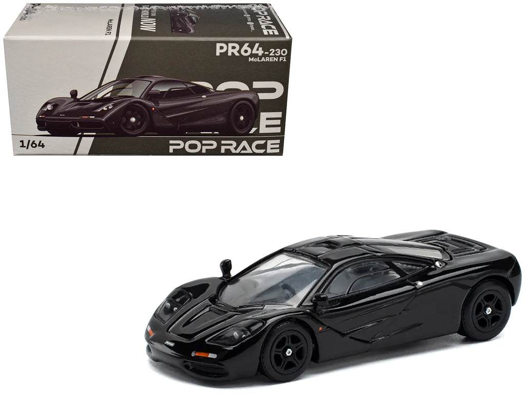 McLaren F1 Jet Black 1:64