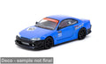 Nissan Silvia S15 Vertex 10th Anniversary Blue #10 1:64