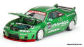 Nissan Skyline GT-R R33 IMAI Racing V1 Green #33 1:64