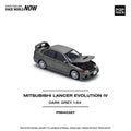 Mitsubishi Lancer Evolution IV Dark Grey 1:64