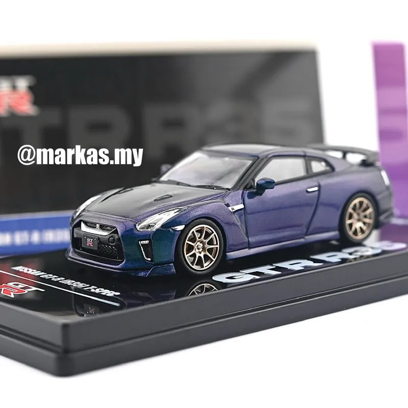 Nissan GT-R R35 T-Spec Midnight Purple 1:64