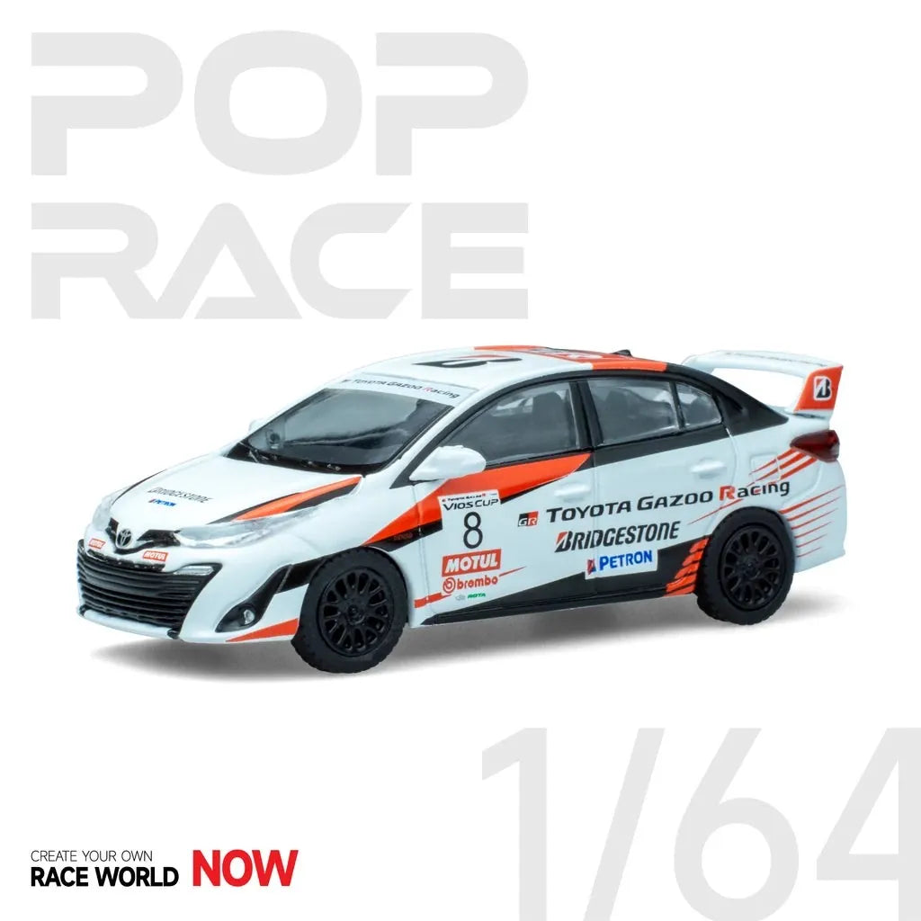 Toyota GR Yaris Pandem Enigma Exclusive Green Black 1:64