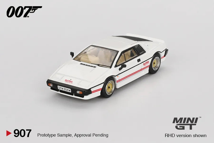 Mini GT Lotus Esprit Turbo 007 For Your Eyes Only #907 1:64