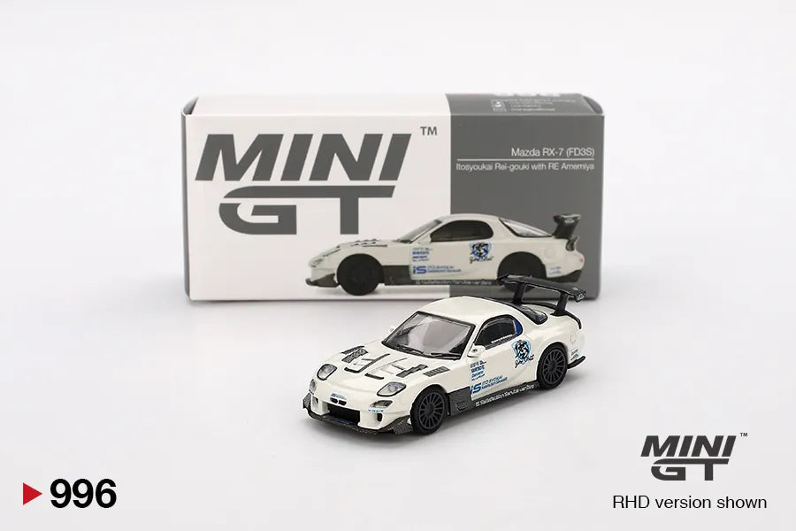 Mazda RX-7 FD White Aero Kit 1:64