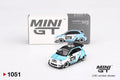 LB-Works x Abas Works Abarth 595 IZTK White Blue 1:64