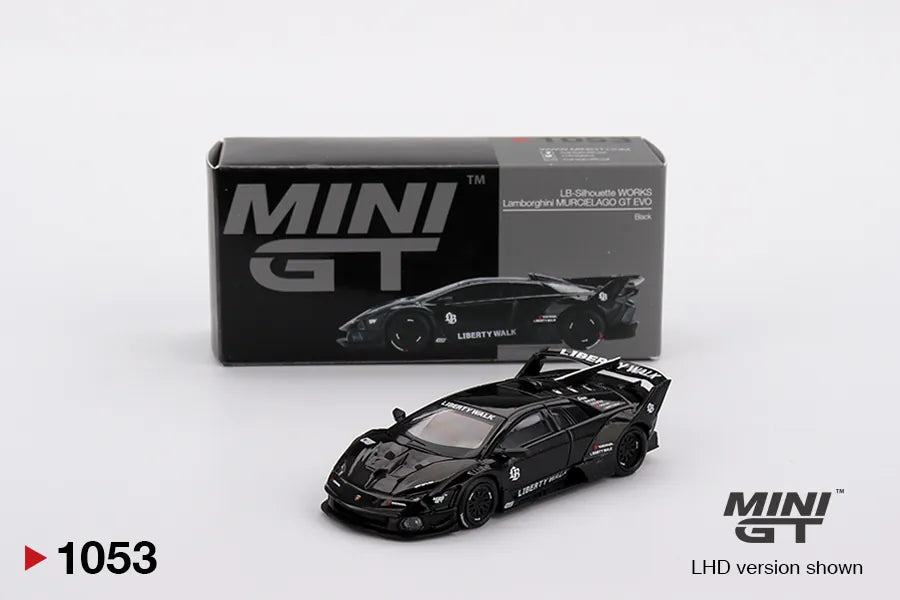 Lamborghini Murciélago LB-Silhouette Works Black 1:64