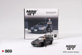 Nissan Skyline GT-R R32 Grey with Figure 1:64