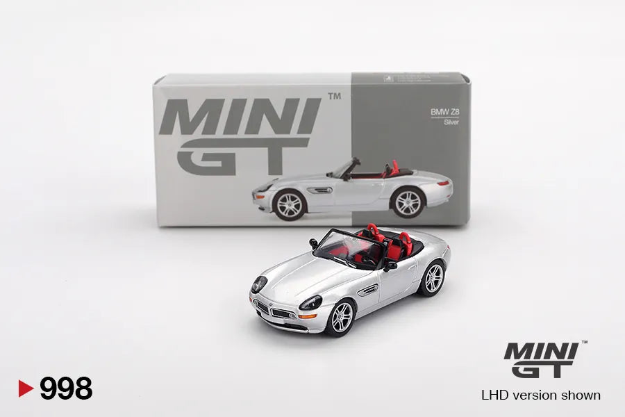 BMW Z8 Silver Convertible 1:64