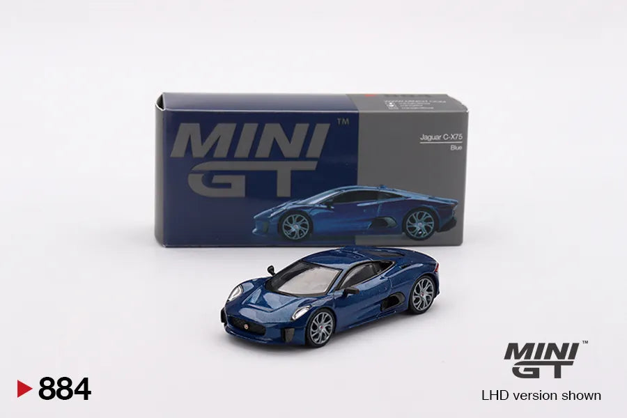 Jaguar C-X75 Blue Metallic 1:64