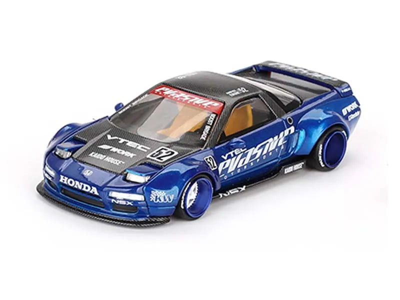 Honda NSX Evasive V2 Blue Black 1:64