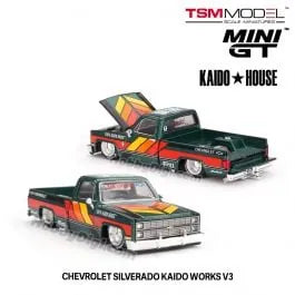 Kaido House x Mini GT Chevrolet Silverado Kaido Works V3 #226 1:64
