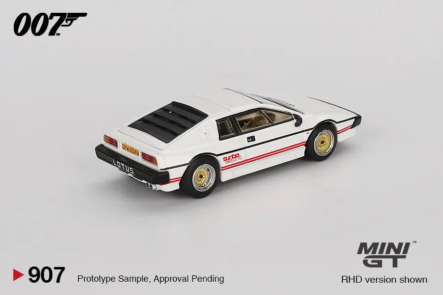 Mini GT Lotus Esprit Turbo 007 For Your Eyes Only #907 1:64