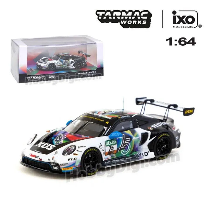 Tarmac Works x IXO Porsche 911 GT3 R #91 DTM Champion 2023 1:64