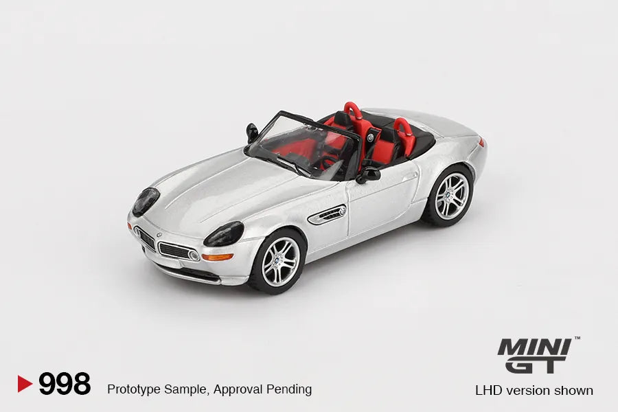 BMW Z8 Silver Convertible 1:64