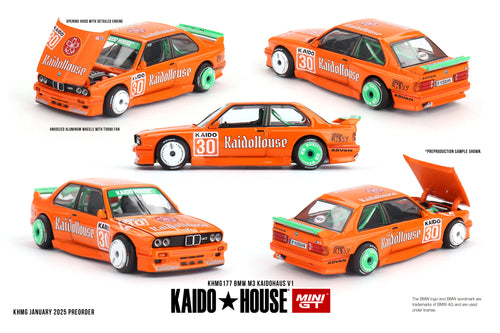 Kaido House x Mini GT BMW M3 Kaidohaus V1 #177 1:64