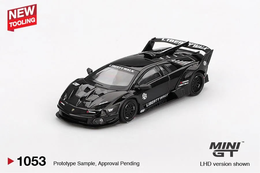 Lamborghini Murciélago LB-Silhouette Works Black 1:64