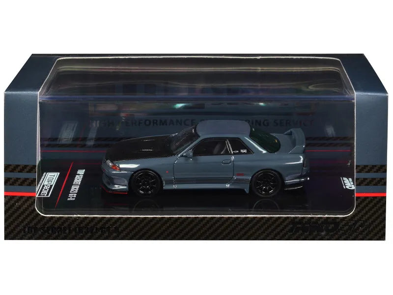 Nissan Skyline GT-R R32 Top Secret Stealth Grey 1:64