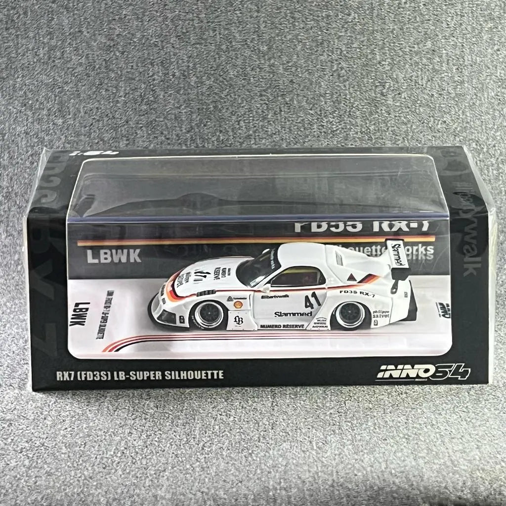 Mazda RX-7 FD3S LB-Super Silhouette White 1:64