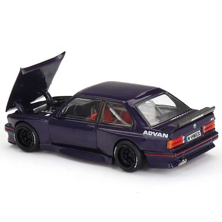BMW M3 E30 Kaido GT V2 Purple Advan 1:64
