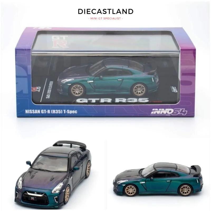 Nissan GT-R R35 T-Spec Midnight Purple 1:64