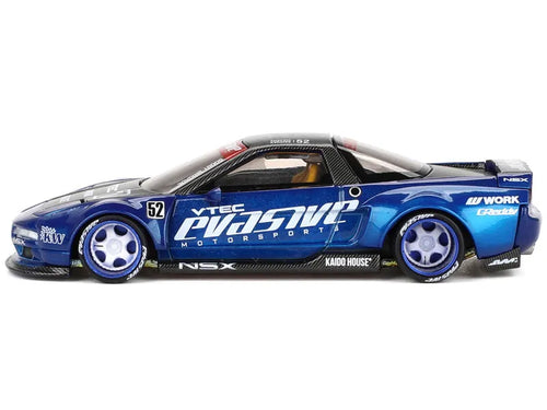 Honda NSX Evasive V2 Blue Black 1:64