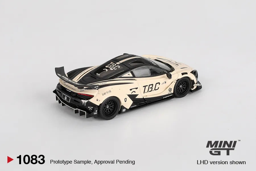 McLaren 720S LB-Works The Boring Concept White 1:64
