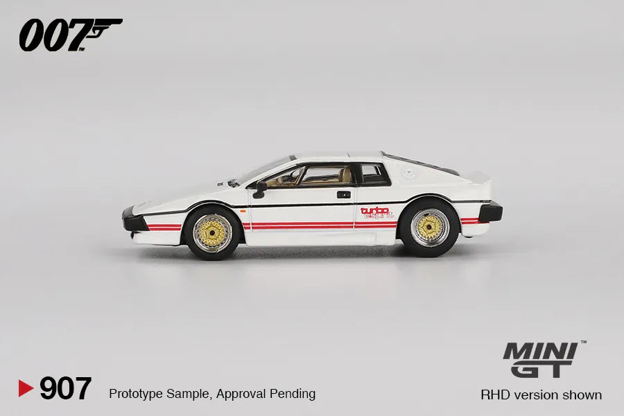 Mini GT Lotus Esprit Turbo 007 For Your Eyes Only #907 1:64