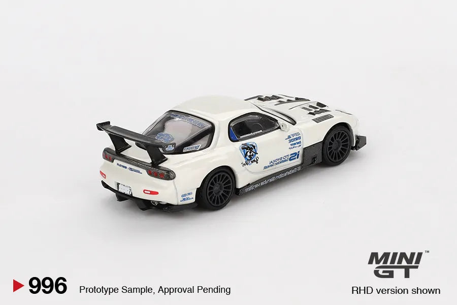 Mazda RX-7 FD White Aero Kit 1:64