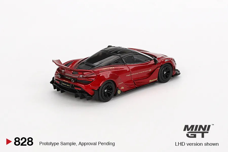 McLaren 720S LB-Works Red Carbon 1:64