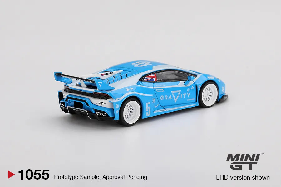 Lamborghini Huracán GT3 LB-Works Gravity #5 Blue White 1:64
