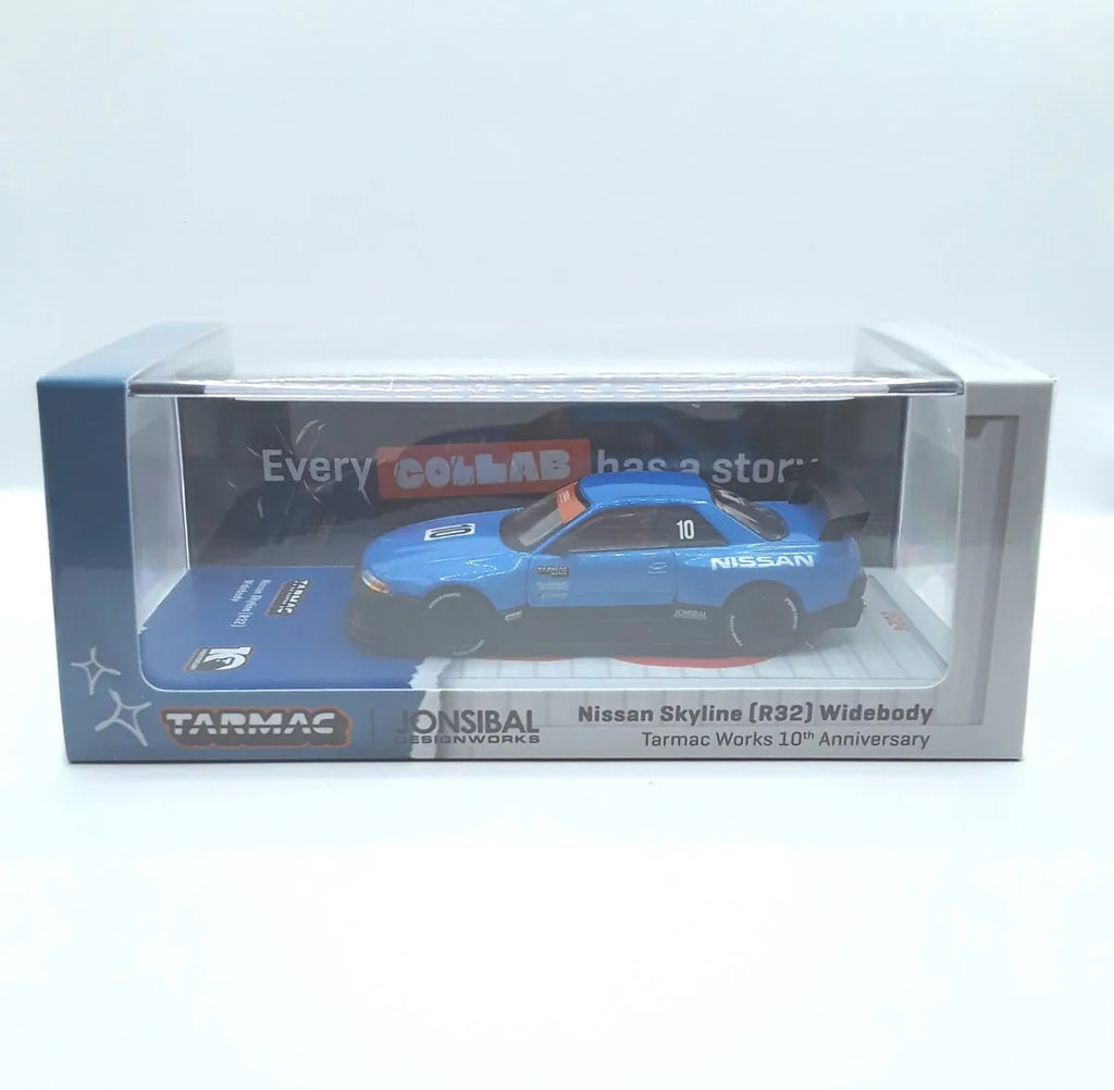 Nissan Silvia S15 Vertex 10th Anniversary Blue #10 1:64