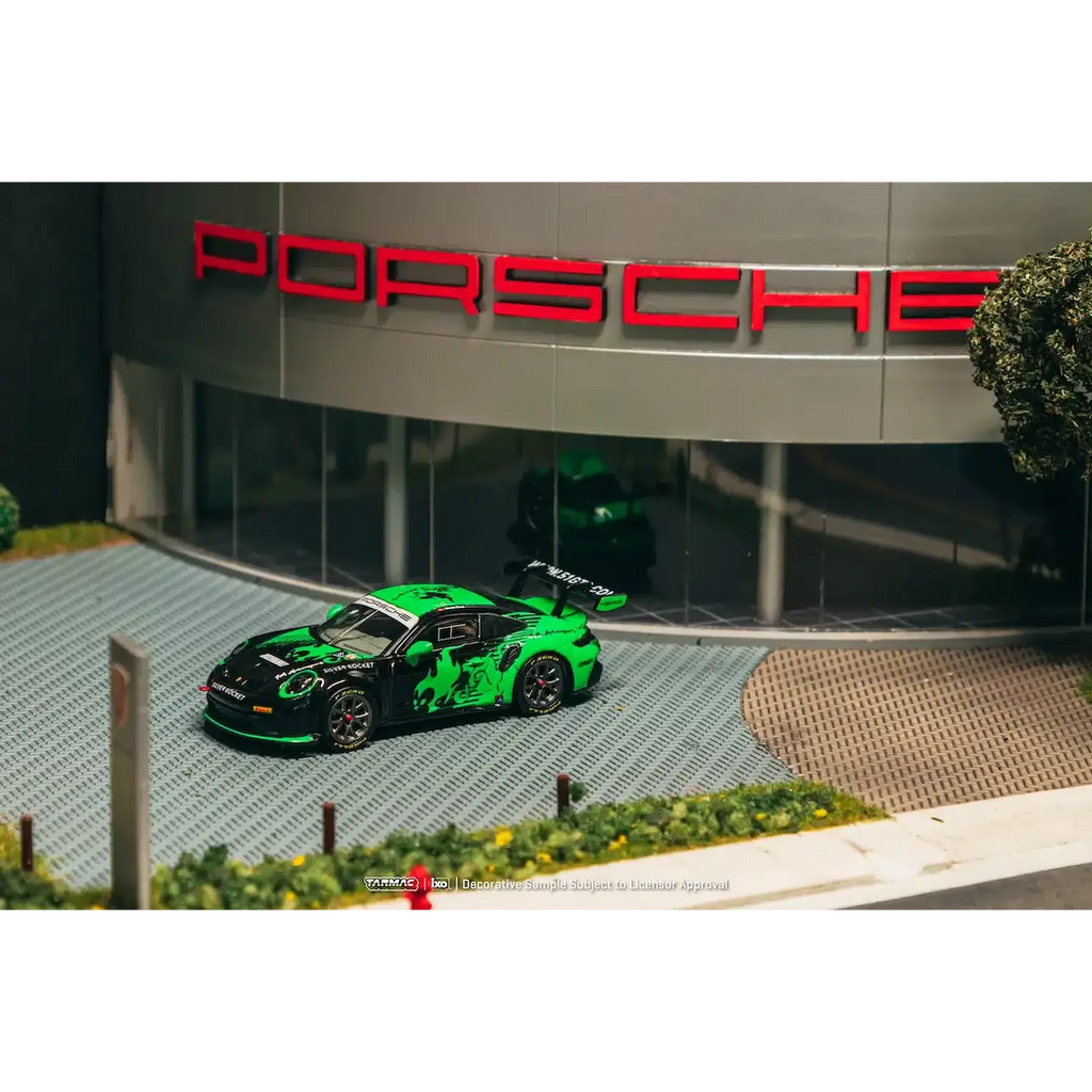 Tarmac Works Porsche 911 GT3 Cup (992) Fire Monkey Motorsport 1:64