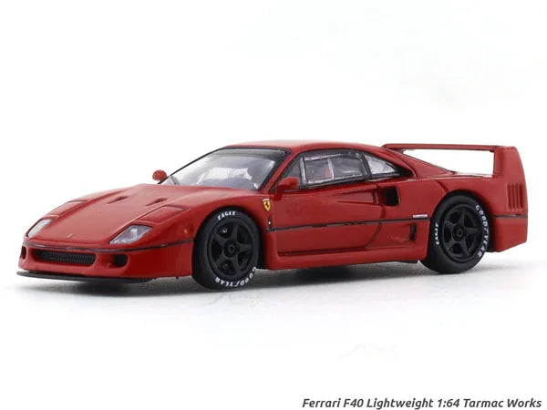 Tarmac Works x IXO Ferrari F40 Lightweight Red 1:64