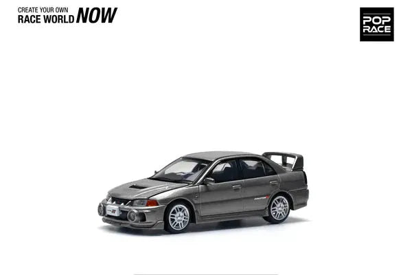 Mitsubishi Lancer Evolution IV Dark Grey 1:64