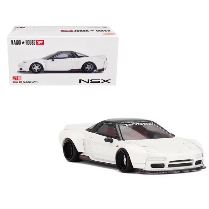 Honda NSX NA1 Kaido Works V2 White 1:64