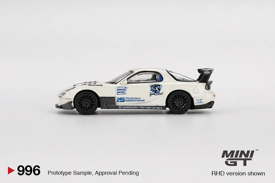 Mazda RX-7 FD White Aero Kit 1:64