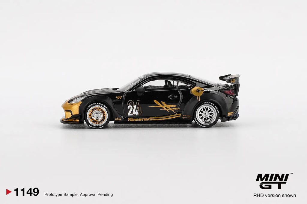 Toyota GR86 LB-Works #24 Black Gold Box 1:64