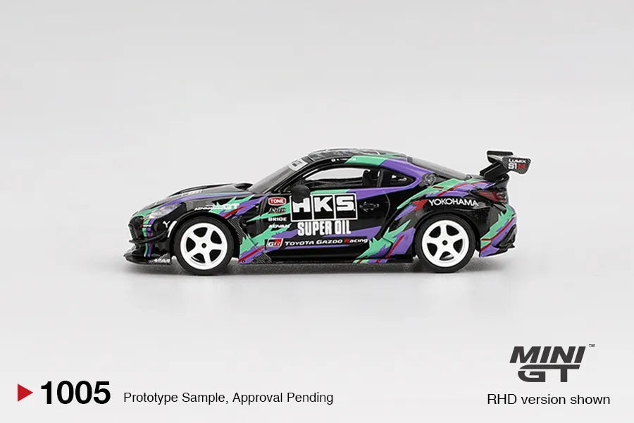 Toyota GR86 HKS Type R Holographic Livery 1:64