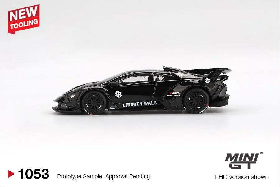 Lamborghini Murciélago LB-Silhouette Works Black 1:64