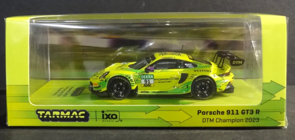 Tarmac Works x IXO Porsche 911 GT3 R #91 DTM Champion 2023 1:64