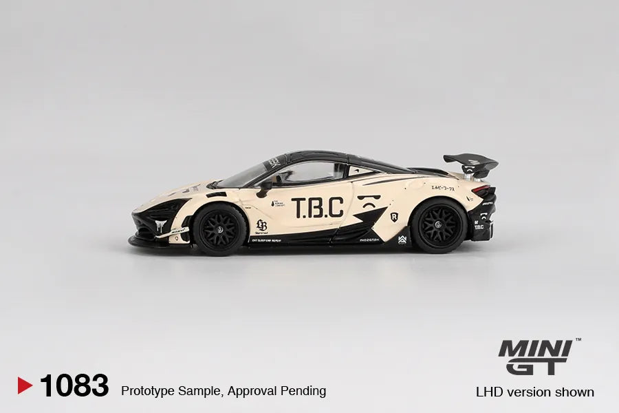 McLaren 720S LB-Works The Boring Concept White 1:64