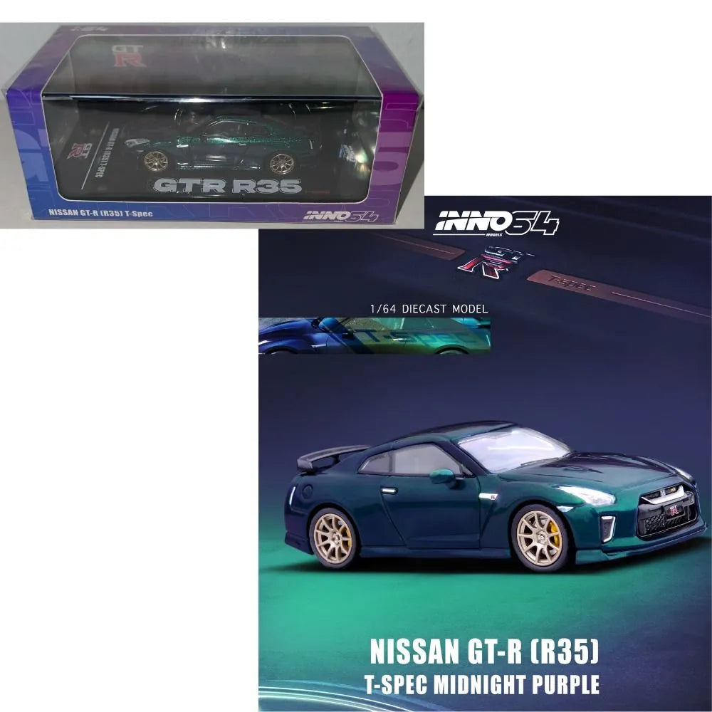 Nissan GT-R R35 T-Spec Midnight Purple 1:64
