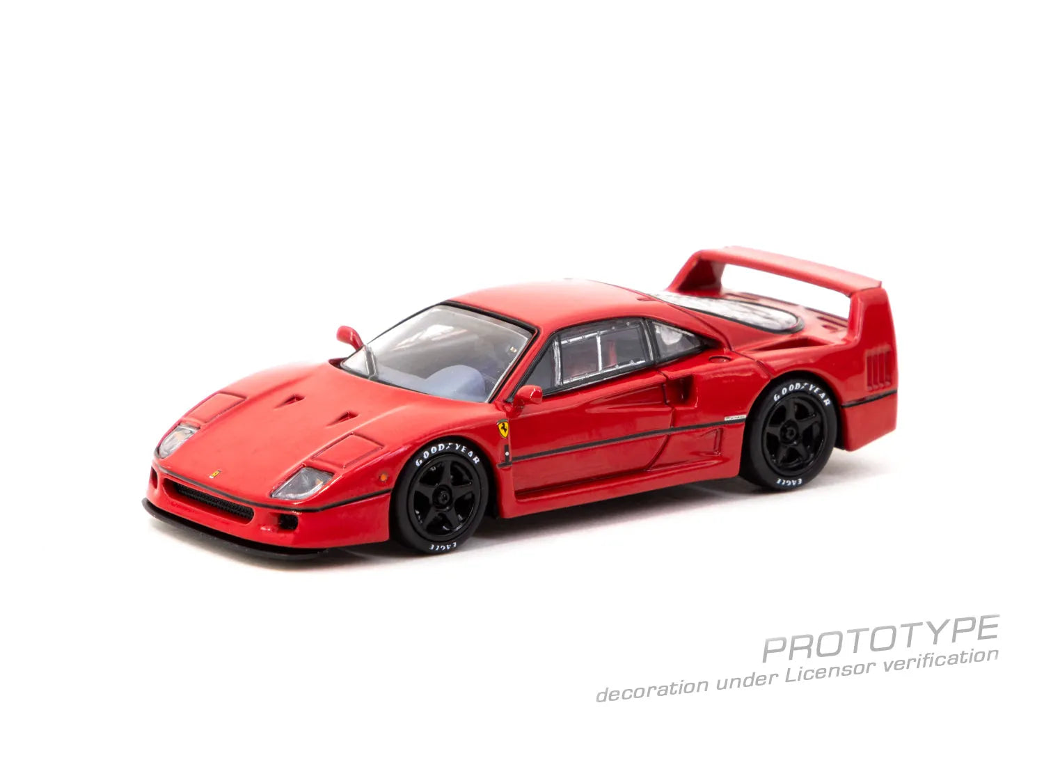 Tarmac Works x IXO Ferrari F40 Lightweight Red 1:64
