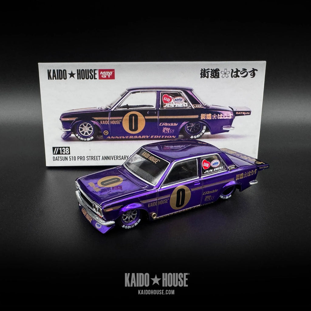 Datsun 510 Pro Street Anniversary Edition Purple #0 1:64