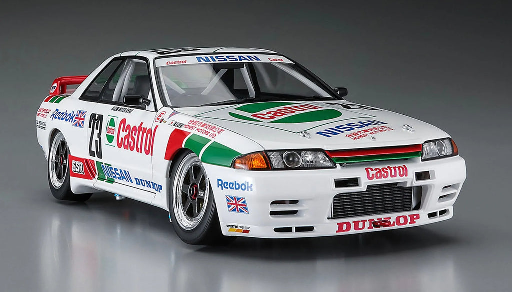 Nissan Skyline BNR32 Macau Guia Race 1990 #23 Castrol White 1:64