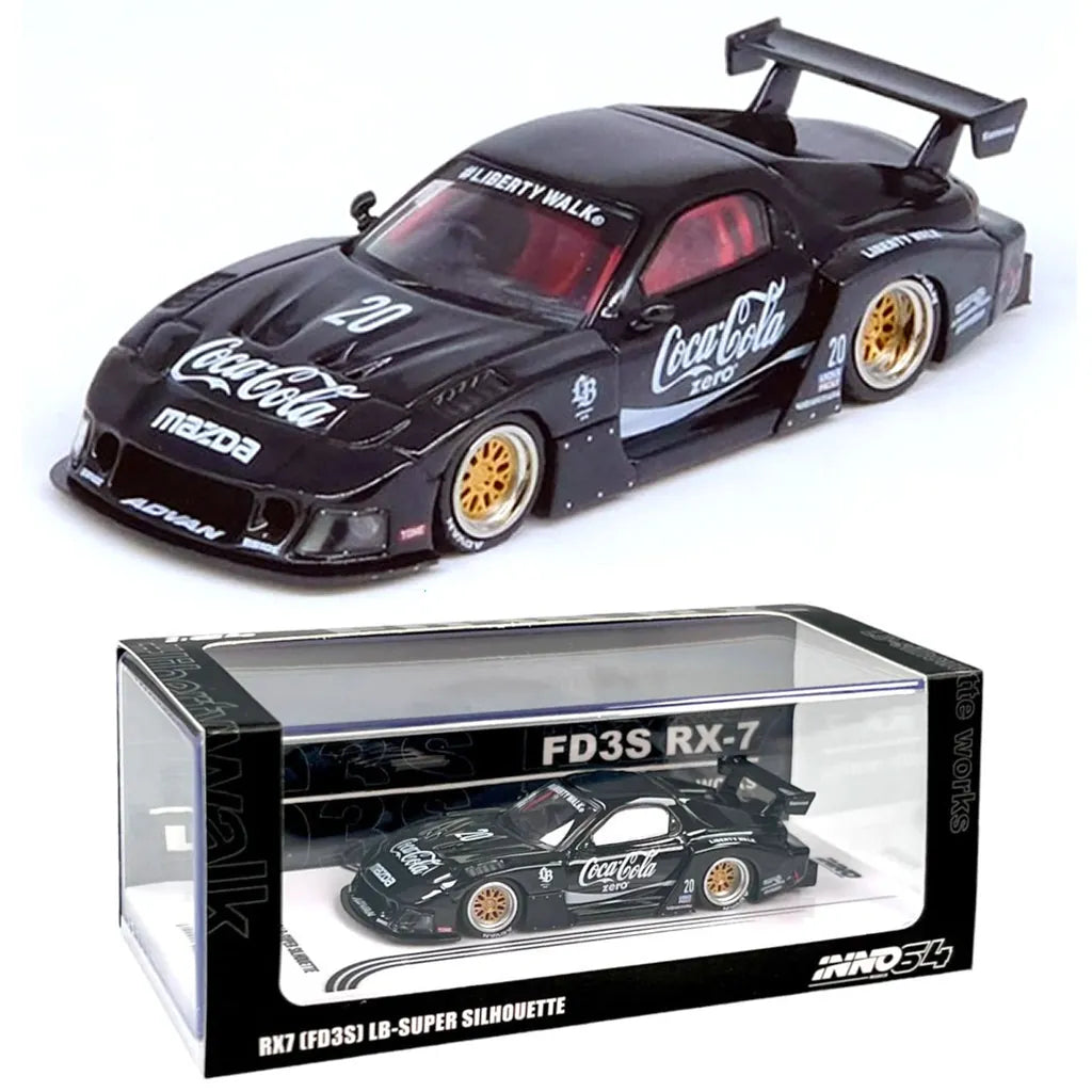 Mazda RX-7 FD3S LB-Super Silhouette Black 1:64