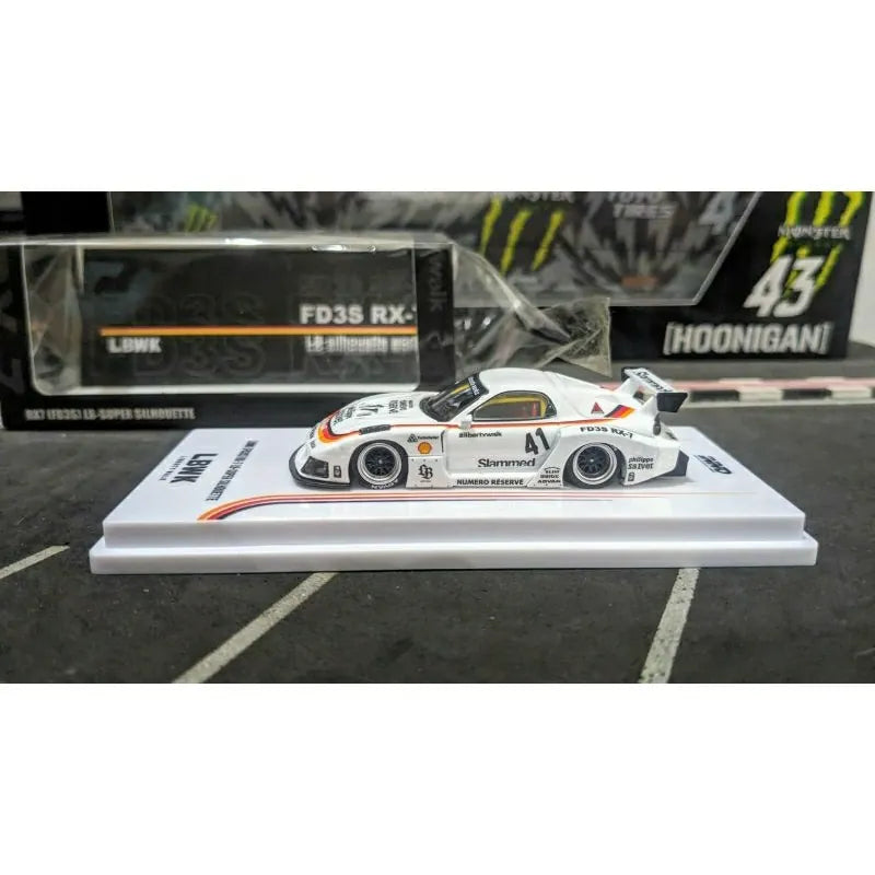 Mazda RX-7 FD3S LB-Super Silhouette White 1:64