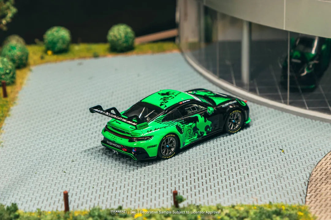 Tarmac Works Porsche 911 GT3 Cup (992) Fire Monkey Motorsport 1:64