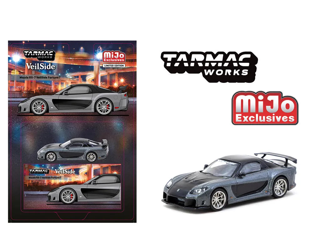 Mazda RX-7 VeilSide Grey 1:64